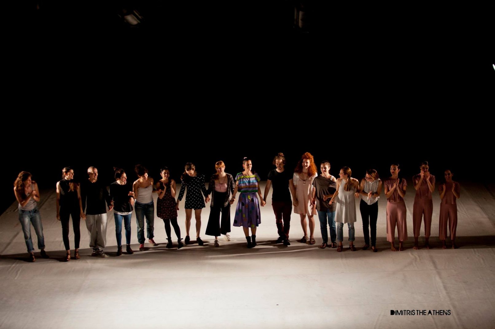 Dancers and Choreographers bow. Arc for Dance 2016.